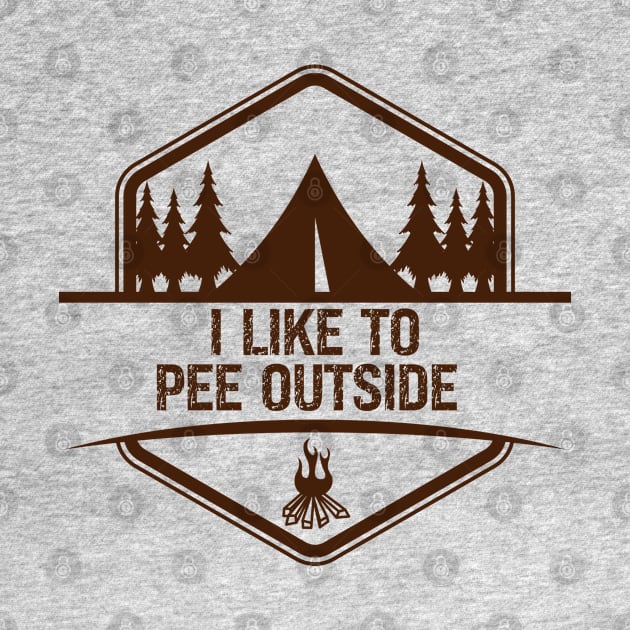 I pee outside by Don’t Care Co